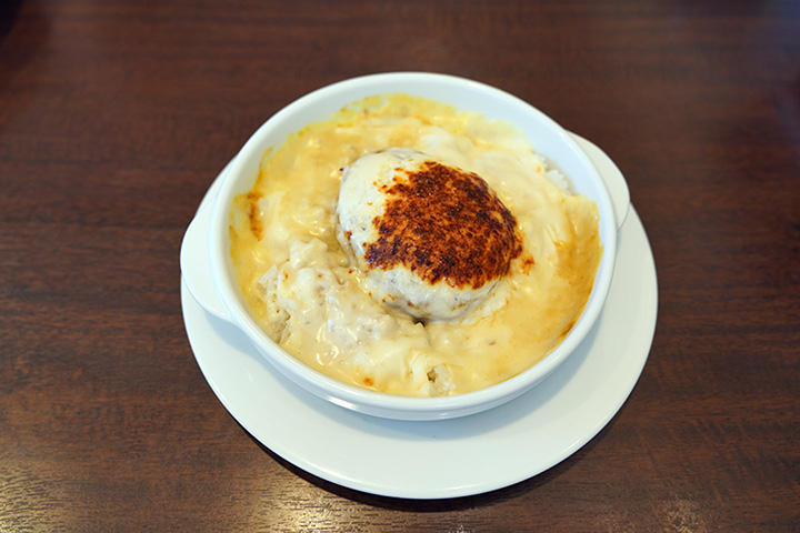 ハンバーグカレードリア（ライス150g・ポークソース）