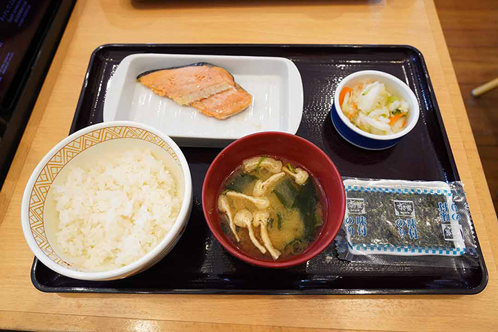 鮭定食（ミニ）