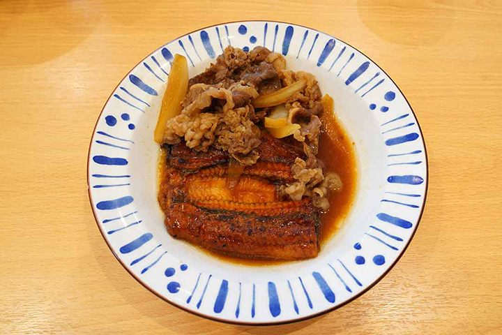 うな牛皿（並盛）